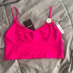 Seamless Pink Bra